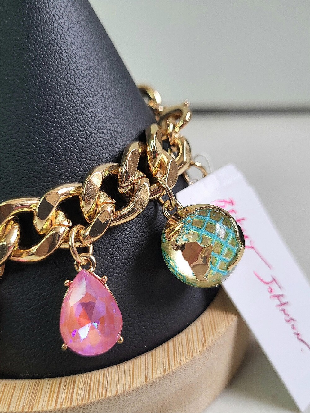 Betsey Johnson Back To School Teacher Necklace Bracelet And Earrings Set. NWT - Picture 12 of 16